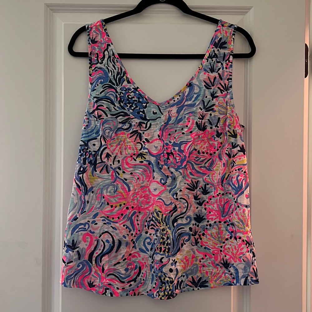 Size medium EUC Lilly Pulitzer tank top